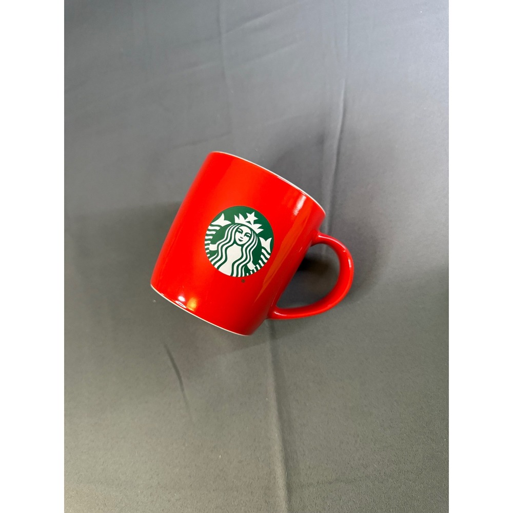Starbucks Red Siren Coffee Mug 11oz Ceramic Cup 2021‎ Holiday Collection AB14 - Picture 8 of 10